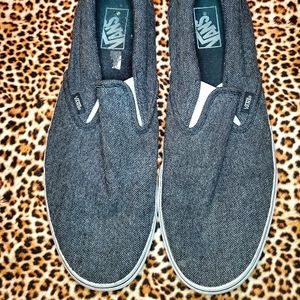 Tweed vans men's size 13